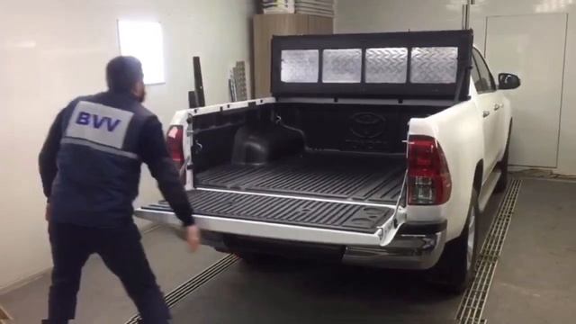 Крышка кузова для Тойота Хайлюкс пикапа, +380979484797. Крышка на кузов Toyota Hilux. Tuning BVV смотреть онлайн