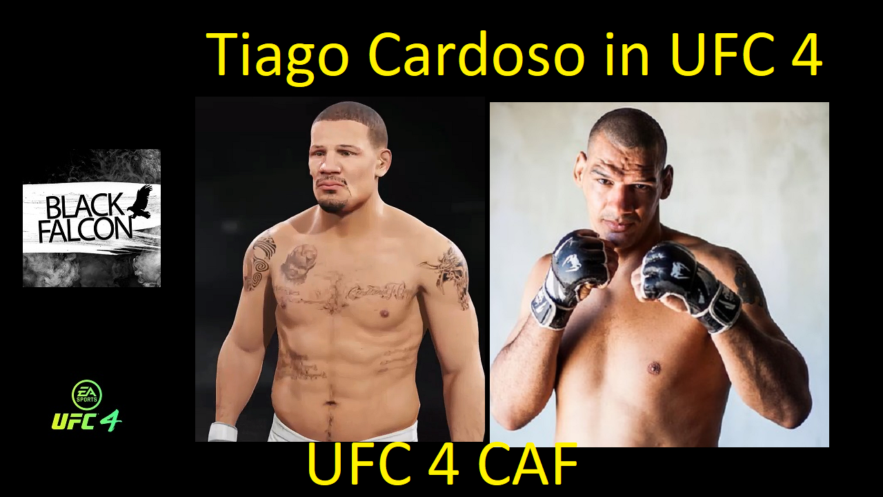 Как создать Тьяго Кардосо в UFC 4