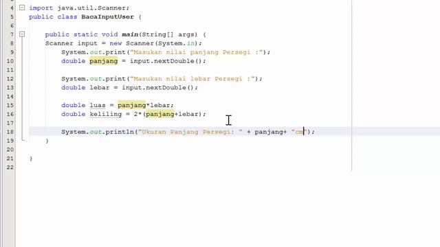 Tutorial Belajar Java - 16 Input User Scanner Part2 смотреть онлайн