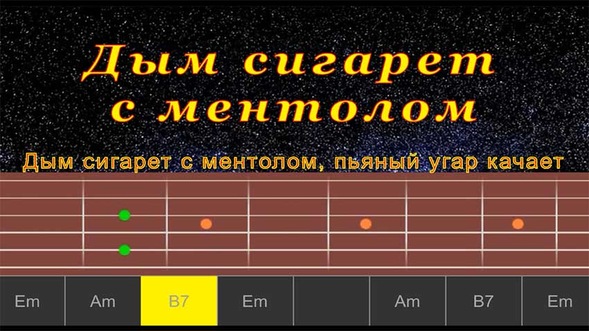 Дым Сигарет С Ментолом | (cover) | Гитара на одной струне