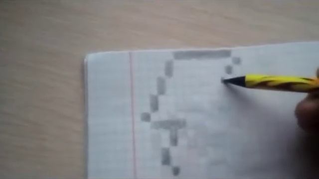 как рисовать молнию по клеточкам смотреть онлайн