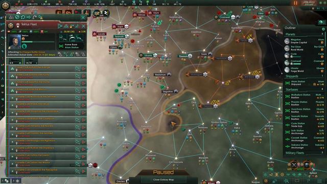 Stellaris / EP 9 - Many Enemies of the Church / Children of Atom смотреть онлайн