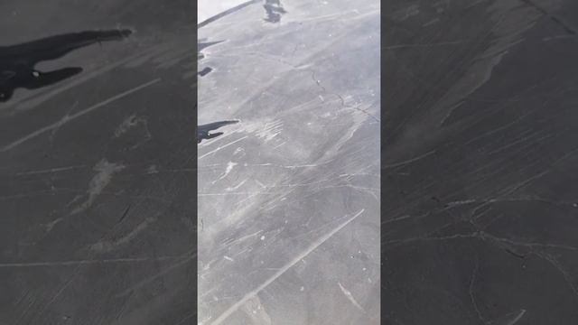 Полировка  чёрного мрамора