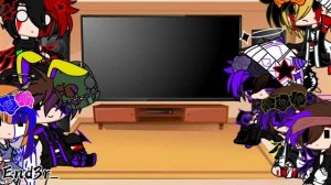 Aftons react to "Tag you're it meme" || new intro :) || FNAF || my AU || gc || requested || T.B.C.
