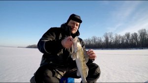 Рыбалка в глухозимье. Васильевкие острова. Самарская область.
