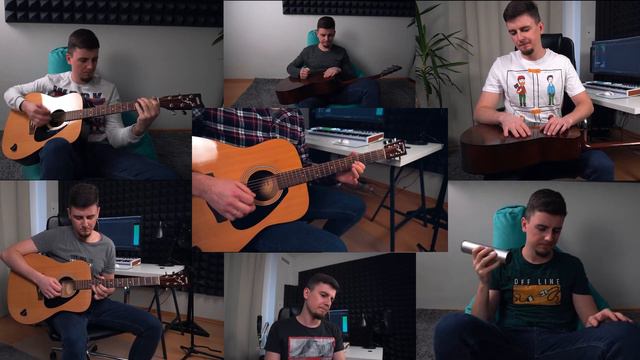 In Flames - Stay With Me (Acoustic Cover). Гитара Yamaha F310. смотреть онлайн