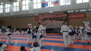 сдача на пояс Каратэ Киокушинкай