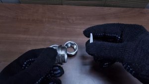 Муфта разъемная - Американка с прокладкой 3/4 " В/В сталь AISI 316