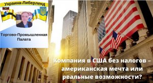 Компания в США без налогов – американская мечта или реальные возможности?