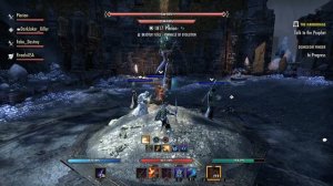 The Elder Scrolls Online DungeonFang Lair Speedrun - NoDeath