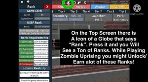 How to Rank up! - Zombie Uprising | Roblox