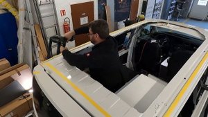 Автодом из VW T6.1 Установка подъёмной крыши.11 часть.
