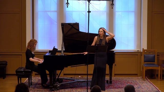 Grażyna Bacewicz: Boli mnie glowa (I have a headache) - Sara LeMesh and Allegra Chapman смотреть онлайн