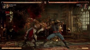 THE PAST IS NOT ENOUGH - KUNG LAO VS GERAS - MORTAL KOMBAT 1 BATTLE EPIC