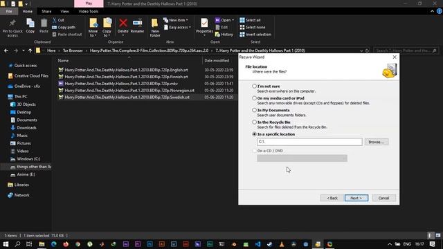 Recover a Deleted File (BEGINNER) смотреть онлайн