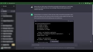 Make PowerPoint Presentation Using Chat GPT | How to Generate VBA code | #pptwithgpt #tech #vba