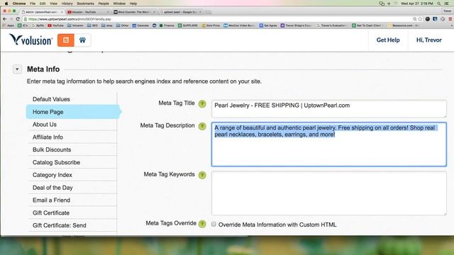 Volusion Training #18: Understand the the "Marketing" and "SEO" in Volusion смотреть онлайн