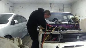 Ставлю мотор в ваз 2104