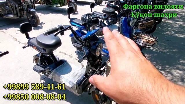 ЭЛЕКТРОННЫЙ ВЕЛОСИПЕД СКУТЕР АКАМУЛЯТОРЛИ 2023 ОПТОМ АРЗОН НАРХДА смотреть онлайн