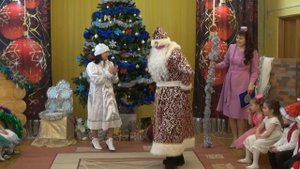 Кыш бабай биюе Танец деда мороза Татарча