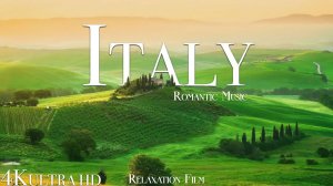 Italy Beautiful Places in Europe with Beautiful Relaxing Music | 4K Nature Relaxation Film