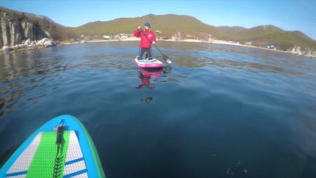 Майская прогулка на SUP-board в бухте Окуневая, Приморский край смотреть онлайн