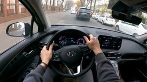2021 Hyundai Santa Fe | POV Test Drive #64