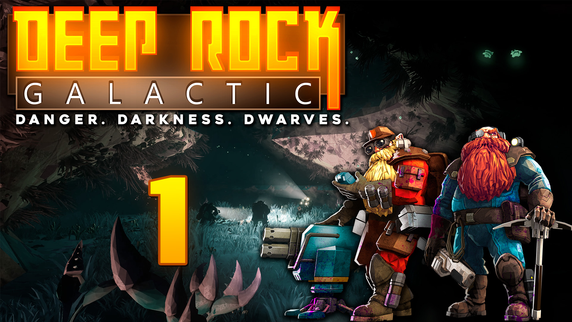 Спонтанный Deep Rock Galactic - Кооператив - Проходим обучение - Прохождение [#1] | PC (2019 г.)