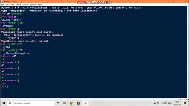 string functions in python