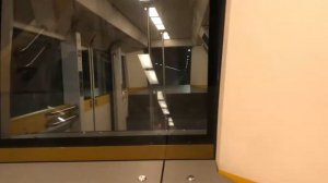 От станции«Шереметьево-1»до станции«Шереметьево-2»на межтермин. поезде Шереметьево//1 июня 2022 год