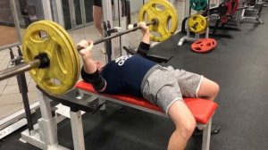 Жим лёжа 80 кг на 50 раз / народный жим / пауэрлифтинг