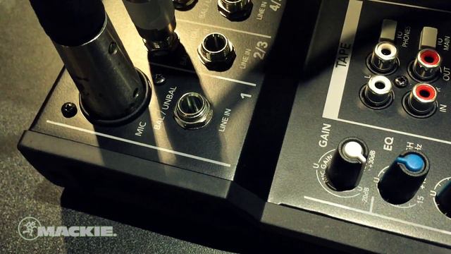 Mackie Mix5 - Basic setup смотреть онлайн