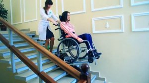 Короткая презентация гусеничного подъемника для инвалидов "Барс УГП-130"