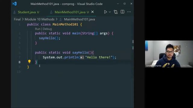 Introduction to Java | Methods смотреть онлайн