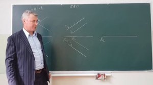 Лекция 2. Взаимное расположение прямых линий.