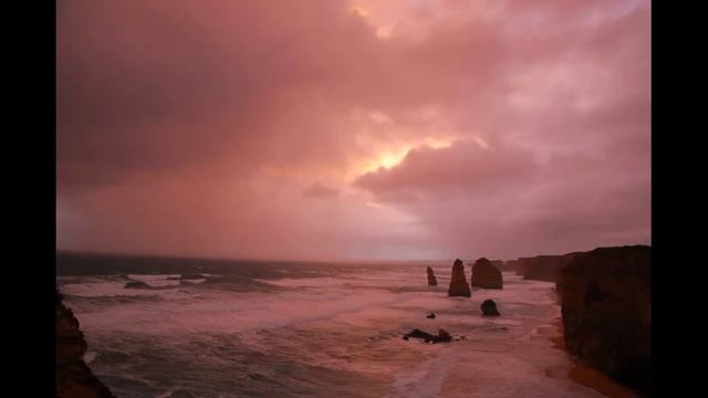 Sights of Australia  - 12 Apostles.  Достопримечательности Австралии  - 12 Апостолов.