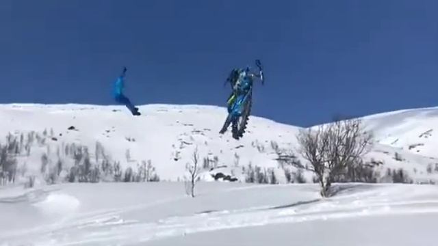 Сальтуха на снегоходе смотреть онлайн