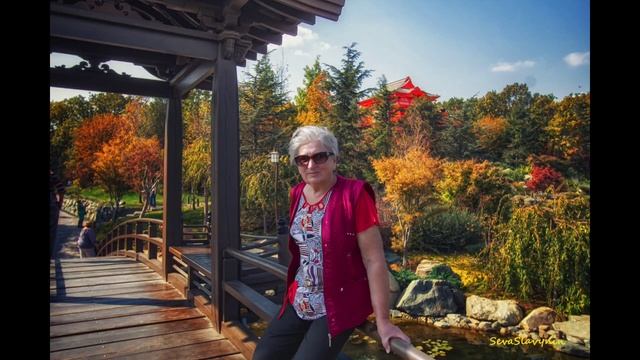 Как мы провели утро в Японском саду в парке Галицкого в г. Краснодар на день рождение мамы. смотреть онлайн