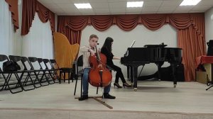 Василий Медведев - виолончель - Песня (Из оперы "Сорочинская ярмарка", М.Мусоргский)