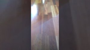 Обработка паркета и покрытие масло-воском