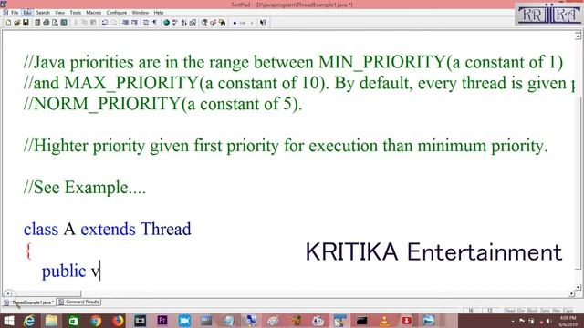 Thread in Java | Java Threading | Java Thread Priority | Priority in Thread