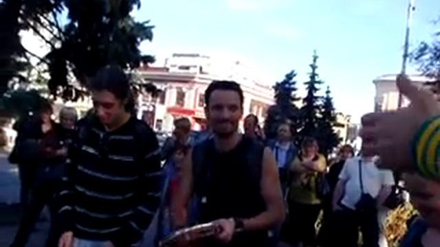 Школа барабанов в Харькове. Capoeira Regional , Танцы - Дом Бразильской Культуры "КаБаСа". ч-5 смотреть онлайн