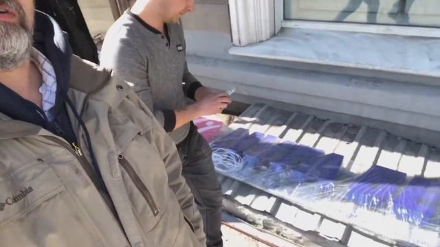 Один день на работе. Монтаж вывески. Объёмные светодиодные буквы