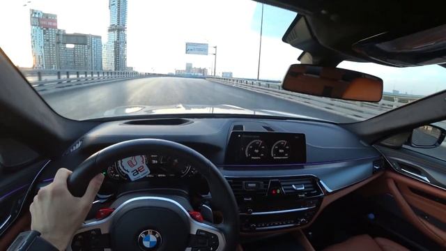 600 л.с. BMW M5 F90 – городской тест-драйв!