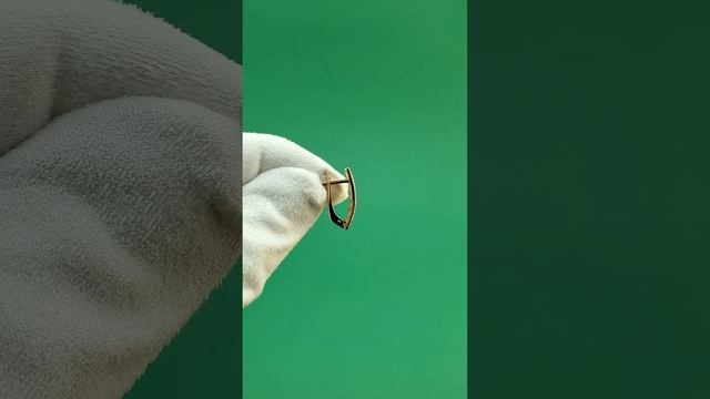 Серьги из красного золота 585 пробы с фианитами арт. 615189 смотреть онлайн