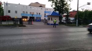 Выезд пожарных машин