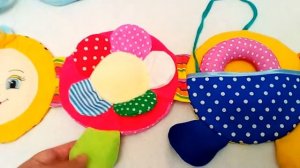 Развивающий бортик на кроватку _Гусеница_ марки Дельфин.mp4