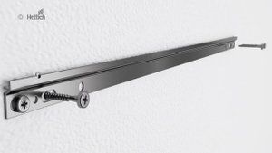 Подвесы шкафов SAH 216_SAH215 для монтажа на внешней стороне задней стенки корпуса. Установка.