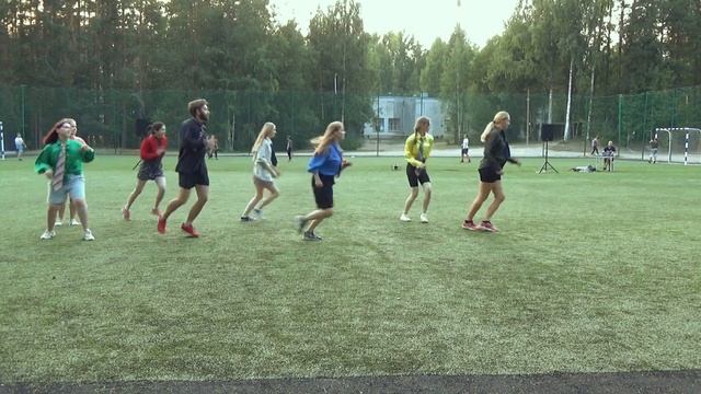 Танец вожатых ДОЛ "Голубое озеро"