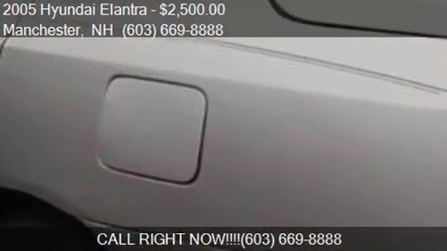 2005 Hyundai Elantra GLS 4dr Sedan for sale in Manchester, N смотреть онлайн